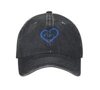 YHCIREB Casquette de Baseball pour Homme et Femme, Motif Cancer du côlon : Prenez Votre santé en Main. Casquette Snapback pour Papa, Plage, fête en Mousse.