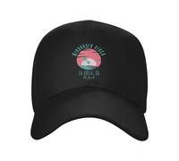 YHCIREB Casquette de Baseball rétro années 80 Windansea Beach La Jolla California USA - Texte Vert Pastel