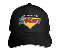 YHCIREB Casquette de Baseball Shop Smart. Shop S-Mart Black Icon Sunscreen Homme for The Sun Femme for The Sun Chapeau Homme