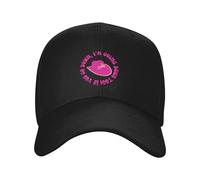 YHCIREB Casquette de Baseball Si tu descends, Je descends Aussi (Kelsea Ballerini) Anniversaire Cosplay pour Hommes Soleil pour Femmes Chapeau pour Hommes