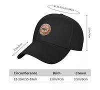 YHCIREB Casquette de Baseball The Irishman Russell Bufalino Italo-américain Ligue des Droits civiques Quiet Don Hat