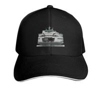 YHCIREB Casquette de Baseball Washington State Ferry M/V Spokane Arrivant à Edmonds Snap Back Luxe Femme Femme Homme Chapeau