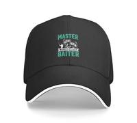 YHCIREB Casquette de Baseball World Class Master Baiter - idée Cadeau de pêche Amusante Gentleman Luxury Girl's Men's Hat