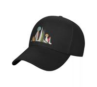YHCIREB Casquette de Baseball Young The Giant Streetwear Mode Plage Noir Femme Homme Chapeau