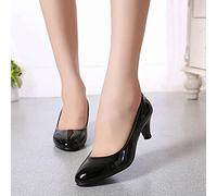 YHCS Femelle Pompes Nues Bouche Peu Profonde Femme Chaussures de Mode Bureau de Mariage Chaussures de fête de Mariage Dames Bas Talons Chaussures Femme Automne