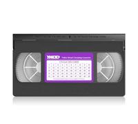 YHDD Ruban nettoyant pour tête de magnétoscope VHS/VCR - Réutilisable 50 Fois