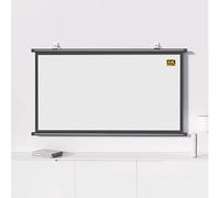 YHDMDQ Portable Écran De Projection, Manuel Enroulable Rideau De Projecteur, 60 72 Pouces Toile Videoprojecteur, 4K HD 4:3 16:9(60 inch(16:9))