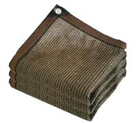 YHDZWY Jardin Filet D'Ombrage Tissu D'ombre pour Couverture VéGéTale Brise-Vue Brun Voile D'ombrage Bloquer Les Rayons UV Toile D'Ombrage pour Serre Pergola Lawn Pet House Aéré((3x4) m)