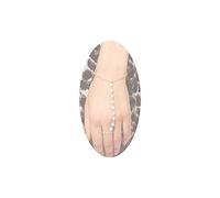 Yheakne Boho Bracelet esclave perle Bague en or Bracelet poignet Bracelet doigt perle Bracelet chaîne à la main minimaliste Bijoux de mariage pour femmes et filles Cadeaux (Or B)