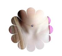 Yheakne Boho Collier ras du cou mauvais œil collier pendentif oeil bleu collier chaîne en or minimal collier oeil chanceux amulette chaîne bijoux pour femmes et filles