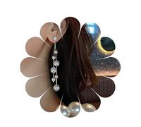 Yheakne Boucle D'oreille Perle Boho Pendante Or Longues Boucles D'oreille Perle Tassel Vintage Boucles D'oreille Chaîne Perle Festival Boucles D'oreille Déclaration Bijoux Pour Femmes Et Filles
