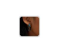 Yheakne Boucles D'oreilles Pendantes Carrées En Acrylique Vertes Boucles D'oreille