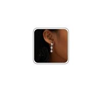 Yheakne Boucles D'oreilles Vintage En Cristal Boucles D'oreilles Minuscules Et Rondes En Cz Boucle D'oreille Rondes En Argent Boucle D'oreille En Cz Bijoux Pour Femmes