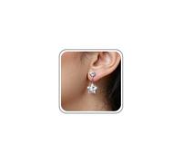 Yheakne Boucles D'oreilles Vintage En Cristal Étoiles Boucles D'oreilles En Strass Étoiles Minuscules Boucle D'oreille Clous Cz Bijoux Pour Femmes