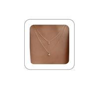 Yheakne Collier Ras Du Cou Vintage En Cristal Collier Pendentif Étoile En Strass Collier Étoile En Cz Collier Chaîne Double En Cz Bijoux Pour Femmes