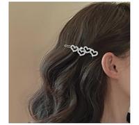 Yheakne Vintage Crystal Cœur Clip cheveux Barrette Or Cz creux Cœur cheveux Barrette Cluster Strass Amour cheveux Pin Clip Couche-tête Accessoires cheveux pour femmes