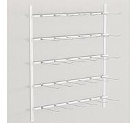 YHEIANJ Présentoir à vêtements Mural Moderne pour Chaussettes, sous-vêtements, Bijoux, Porte-clés, Chapeaux et Jouets.,White 100CM × 150CM