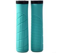 Yhenlovtt 1 paire de poignées verrouillables en caoutchouc TPR antidérapant absorbant les chocs pour guidon de vélo de route VTT (vert clair)