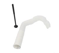 Yhenlovtt 25 sur 37/44 mm Pva Soluble Maille de pêche pour carpe 5 m de long Recharge de leurre à l'eau Compatible avec barre à piston Blanc (44 mm)