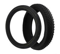 Yhenlovtt 50,8 x 10,2/12,9 cm Fat pour pneu de vélo et chambre à air, pneu pliable en caoutchouc durable pour VTT, neige et vélos électriques, Compat (chambre à air + pneu)