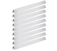 Yhenlovtt 9 For Summit Saveur de remplacement en acier inoxydable compatible avec la chaleur pour Weber Pack 400 Grills à gaz E420 S420 20072016 pour plaques de barres pour modèles 7121001