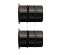Yhenlovtt Adaptateur de conversion de moyeu d'essieu traversant de 12 mm pour Hope, pour manchon QR en aluminium CNC 7075 avec anneau en caoutchouc réduction du bruit pour frein à disque de route