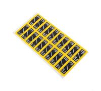 Yhenlovtt Autocollants de poids pour équipement de fitness, étiquettes de machine de gym, avec marquage numérique transparent, robuste, sans résidus, Remo (5100 kg)