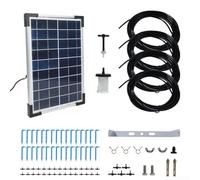 Yhenlovtt Avec système d'irradiation solaire 5 pièces W panneau solaire automatique 30 m tuyau pour aspect et pot de plantes 120 Lh pompe antisiphon arrosage S