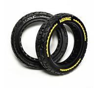 Yhenlovtt Balance Car Offroad Roue de rechange robuste et de rechange pour scooter électrique Xiaomi Pro 50/7561 85 x 20 pouces (jaune)