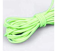 Yhenlovtt Balle d'entraînement de tennis haute élasticité avec bande élastique en caoutchouc pour l'auto-pratique et le développement des compétences, vert