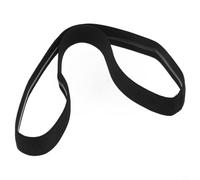 Yhenlovtt Bandeau de sport pour course à pied, cyclisme, basket-ball, fitness avec silicone antidérapant et tissu respirant évacuant l'humidité, 50 cm de périmètre, 2 cm de largeur (blanc)