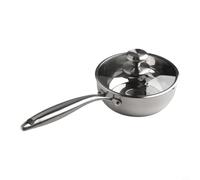 Yhenlovtt Batterie de cuisine en acier inoxydable avec couvercle 316 avec 5 couches pour induction, gaz, casserole à soupe, pour plaques de cuisson électriques, casserole multifonction pour vapeur (20