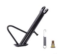 Yhenlovtt Béquille latérale électrique pour roues de 35,6 à 50,8 cm en alliage d'aluminium flexible compatible avec vélos électriques Plus Elec (18 cm)