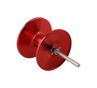 Yhenlovtt Bobine de rechange pour Daiwa Tatula Ct/cs et Salamandra 150 - Bobine de bobine en métal compatible avec modèles Tatula 100 16/1 (rouge)