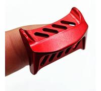 Yhenlovtt Bobines de presse en alliage d'aluminium Zillion pour Daiwa Sv Steez Tatula Morethan PE Tw Pièces de rechange pour plaque de pêche - Noir (rouge)