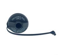 Yhenlovtt Bouchon de réservoir de carburant compatible avec Alfa Romeo 147, Fiat Grande Punto Linea Panda Stilo 2000-2018, OEM 46820586, noir ABS