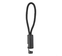 Yhenlovtt Boucle de corde à vent de type poussoir avec construction en alliage d'aluminium 6061 et capacité de charge de 2 kg pour accessoires de tente de camping et extérieur (SLIVER)