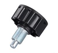 Yhenlovtt Bouton de ressort M18 pour vélo - Vis de verrouillage de rechange - Construction en plastique durable et en métal - Poignée confortable pour un G facile (M18)