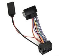 Yhenlovtt Câble adaptateur audio, pour CD E39 X3 Z4, radio-navigation, auxiliaire, diffusion de musique, pour mini R50 R52 R53 connexion à broches plates