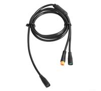 Yhenlovtt Câble de connexion pour compteur électrique 1T2 1280 mm étanche 3 broches + 5 broches pour G521 M500 électrique pour composants de vélo