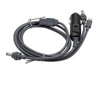 Yhenlovtt Câble de données 3 en 1 avec connecteur CC et Type-C pour Starlink Mini - Étanche - Compatible avec antenne satellite Starlink Mini - Gris - 2 m