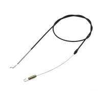 Yhenlovtt Câble d'entraînement de traction en métal 105-1845 compatible avec tondeuse à gazon autopropulsée de 55,9 cm de long avec extrémité à ressort de rechange