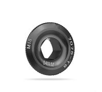 Yhenlovtt Cache-boulon de manivelle, alliage d'aluminium 7075, filetage M10, pour fixation de pédalier à arbre creux, compatible avec les modèles M15/M18/M19/M20 (rouge M19)