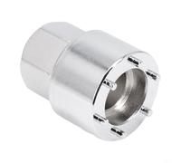 Yhenlovtt Capuchon de pédalier et boulon pour extracteur Gadget pour pédalier et manivelle, installation de vis auto-extractible M27, couvercle de vis d'extrémité Wre