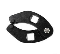 Yhenlovtt Clé à écrou de presse-étoupe réglable pour enlever le bouchon de cylindre hydraulique - Construction, adaptée aux équipements agricoles et de construction (OEM 7463)