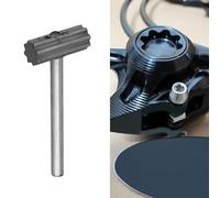 Yhenlovtt Clé et outil de démontage 2 en 1 pour étrier de frein hydraulique de vélo pour systèmes de frein HOPE Tech4 Tech3 V4 E4 X2 RX4 avec adaptateur 8 clés