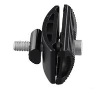 Yhenlovtt Collier de serrage pour tige de selle de vélo de montagne avec trou de 8 mm de diamètre et rainure antidérapante, construction en acier inoxydable et plastique, Compat