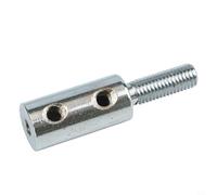 Yhenlovtt Connecteur de terminal à bille en acier pour machine de gym, équipement de fitness, noyau en métal solide durable avec douille hexagonale