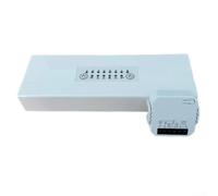 Yhenlovtt Contrôleur de chauffage central à 8 zones pour système d'eau chaude au sol avec sortie 16 A, alimentation 160-240 VAC, boîte de commande d'actionneur GA-106 blanche (chaudière GA-106)