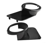 Yhenlovtt Coque de phare antibrouillard avant compatible avec E39 M5 1999-2003 5.0L V8 DOHC Pièces de rechange OEM 51112496283 51112496284 Matériau ABS noir